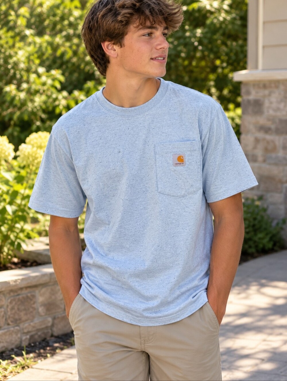 Carhartt Loose Fit Heavyweight Short-Sleeve Pocket T-Shirt Size Small
